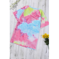 Multicolor Dip Dye T-Shirt