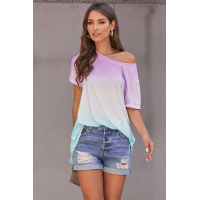 Purple Fade Perfect Ombre Tee