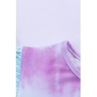 Magic Maker Purple Multi Tie Dye Dress