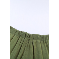 Green Pocketed Drawstring Joggers