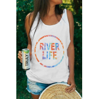 RIVER LIFE Print Tank Top