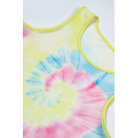 Pink Tie Dye Tank Top