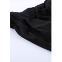 Black Drawstring Lounge Pants