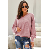 Pink Our Country Roads Thermal Top