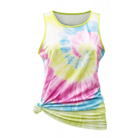 Pink Tie Dye Tank Top