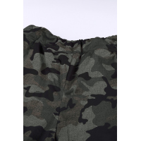 Gray Under The Radar Pocketed Camo Joggers