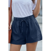 Blue Strive Pocketed Shorts