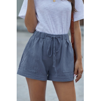 Dusty Blue Strive Pocketed Shorts