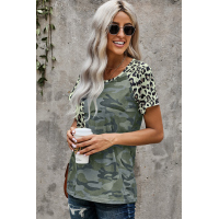 Leopard Pocket Camo T-shirt