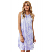 Tie Dye Knit Tank Dress