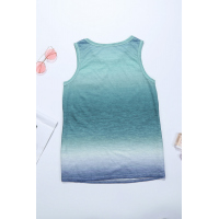 Green Ombre Tank Top