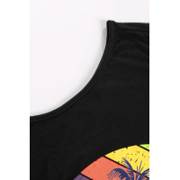 Beer Me Casual Black Tank