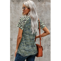 Leopard Pocket Camo T-shirt