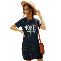 NOPE not today T-shirt Mini Dress