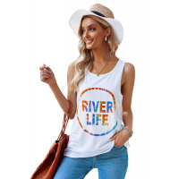 RIVER LIFE Print Tank Top