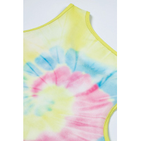 Pink Tie Dye Tank Top