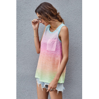 Multicolor Ombre Tank Top