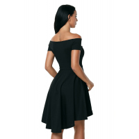 Black All The Rage Skater Dress