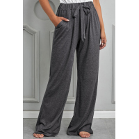 Gray Drawstring Lounge Pants