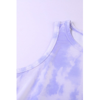 Tie Dye Knit Tank Dress