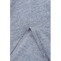 Heathered Gray Pocketed Casual Joggers