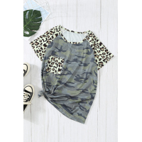 Leopard Pocket Camo T-shirt