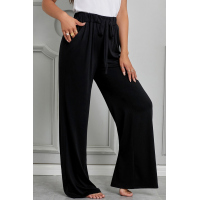 Black Drawstring Lounge Pants