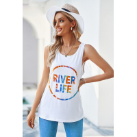 RIVER LIFE Print Tank Top