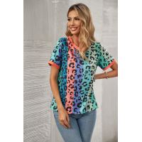 Multicolor Base Leopard T-shirt