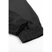 Black Pocketed Joggers