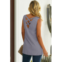 Gray Velocity Zip Tank