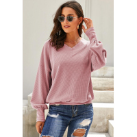 Pink Our Country Roads Thermal Top