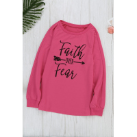 Faith OVER Fear Rose Shirt