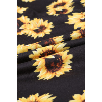 Sunflower Patch Pocket Long Sleeve Top