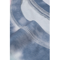 Raglan Sleeves Tie Dyed Tee