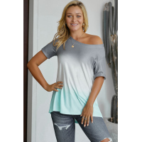 Gray Fade Perfect Ombre Tee