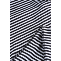 Black Striped Casual Joggings