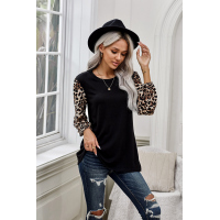 Sweet Spot Leopard Shift Top