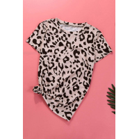 Into The Wild Leopard Print Tee