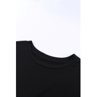 Colorblock Pocketed Cap Sleeve Top