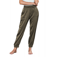 Green Pocketed Joggers