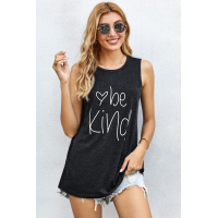 Be Kind Gray Tank Top