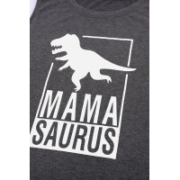 MAMA SAURUS Dinosaur O-Neck Tank