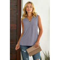 Gray Velocity Zip Tank