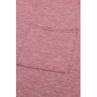 Pocketed Tee with Side Slits