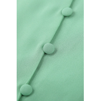 Green Forever Tonight Button Tie Top