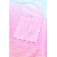 Multicolor Ombre Tank Top