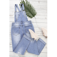 One-piece Denim Jumpsuit