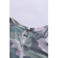 Green Coastal Army Halter Tank Top