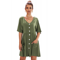 Green Natural Beauty Dress